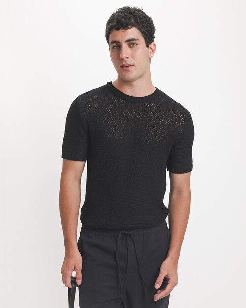Playera Regular Tejida