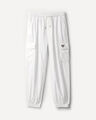 Jogger Cargo Negro,BLANCO