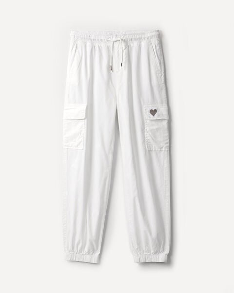 Jogger Cargo Blanco