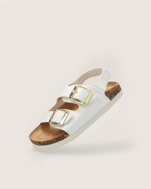 Sandalia Plana Hebillas