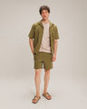 Short Fit Regular Caqui,OLIVO