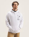 Sudadera Cerrada Peanuts,BLANCO