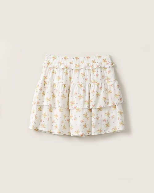 Falda Mini Flores