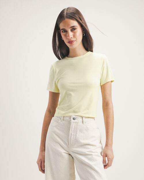Crop Top Amarillo