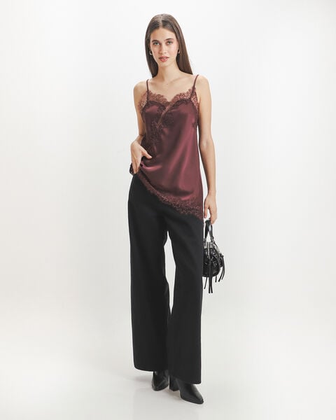 Jeans Wide Leg Negro