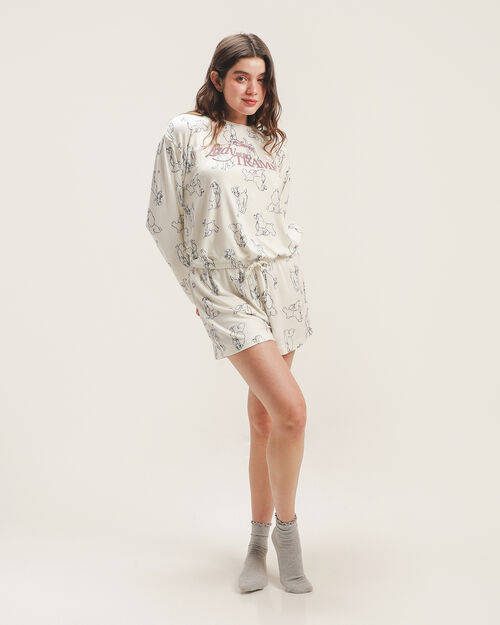 Conjunto Pijama La Dama Y El Vagabundo