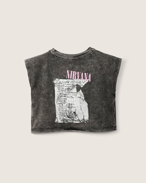 Playera Sin Mangas Nirvana