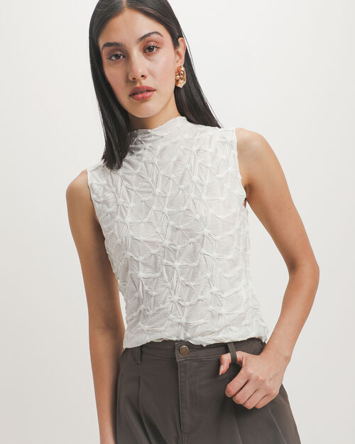Top Beige Textura