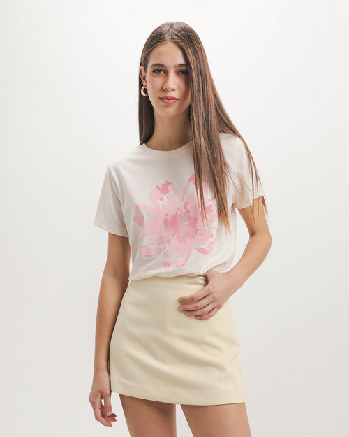 Playera Dise&ntilde;o Flor
