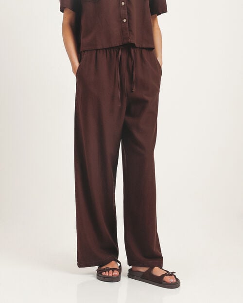 Pantal&oacute;n Caf&eacute; Jaretas