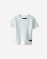 Playera Azul Manga Corta,AZUL CIELO