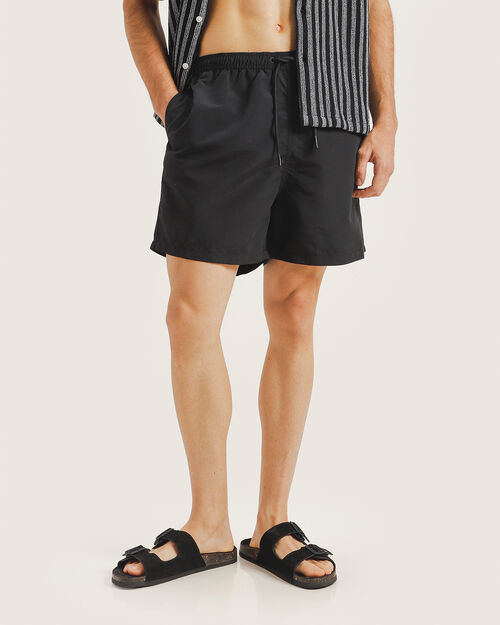 Short Traje De Ba&ntilde;o Negro
