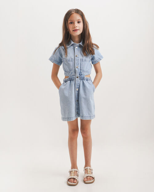 Vestido Corto Aberturas