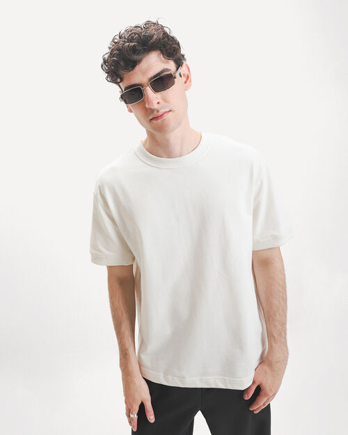 Playera Terry Blanca