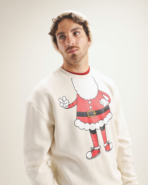 Sudadera Estampada Santa Claus