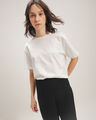 Playera Beige Cut Out,CRUDO