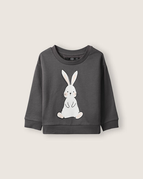 Sudadera Estampada Conejo