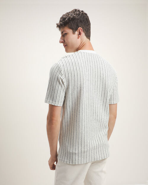 Playera Blanca Textura