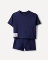 Conjunto Short Y Playera,AZUL MARINO