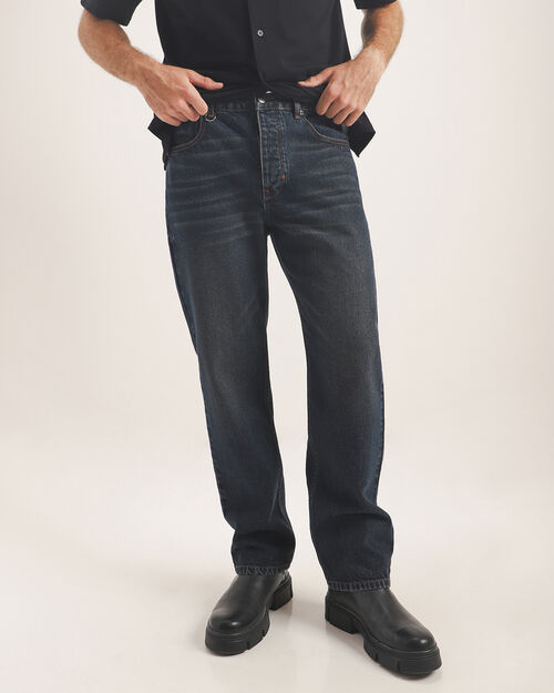 Jeans Mezclilla Azul Marino