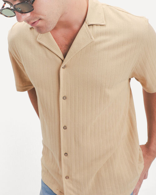 Camisa Relaxed Caqui