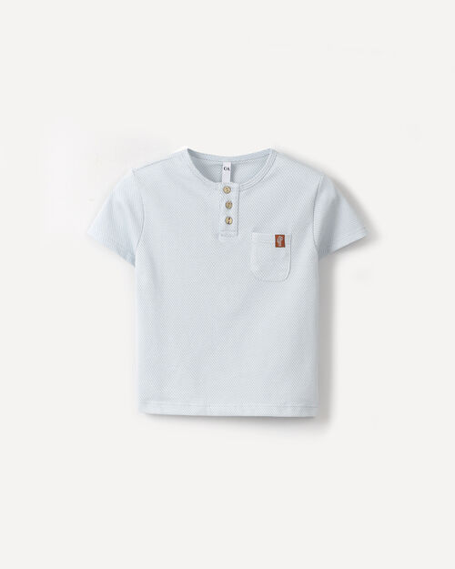 Playera Azul Textura