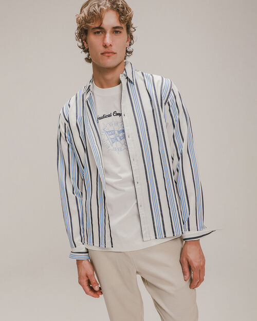 Camisa Relaxed Rayas