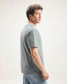 Playera Relaxed Blanca,AZUL EMPOLVADO