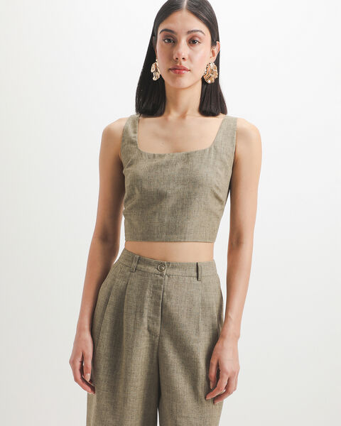 Crop Top Verde