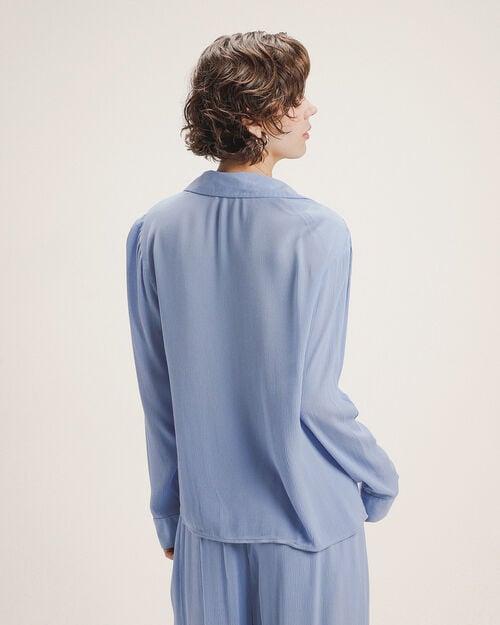 Sobrecamisa Azul Lazos