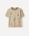 Playera Caf&eacute; Relaxed,CAFE CLARO