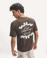 Playera Gr&aacute;fico Varsity,CAFE