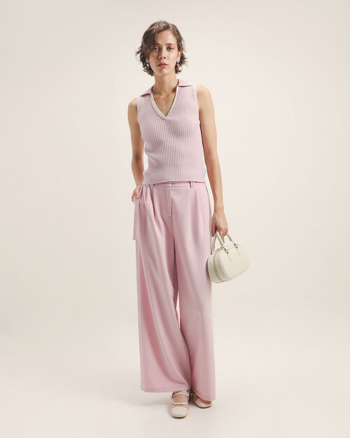 Pantal&oacute;n Rosa Cintur&oacute;n