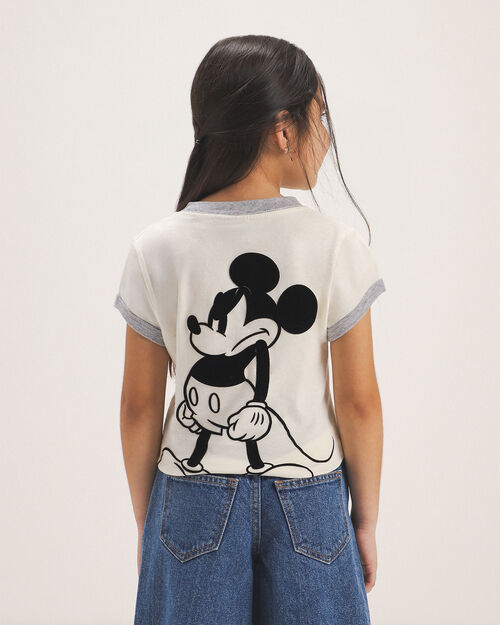 Playera Ringer Mickey Mouse