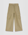 Pantalón Cargo Verde,BEIGE