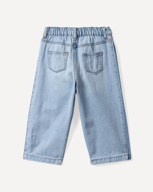 Jeans Wide Leg Azul