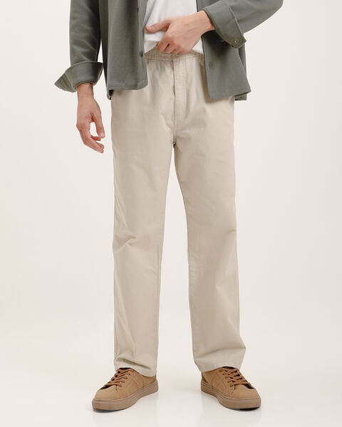 Pantal&oacute;n Beige Straight