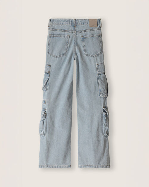 Jeans Cargo Wide Leg