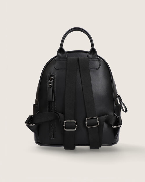 Mochila Negra Con Cierre