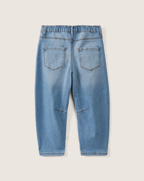 Jeans Fit Barrel Azul