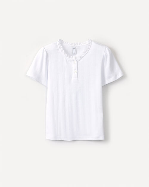 Blusa Blanca Tejida