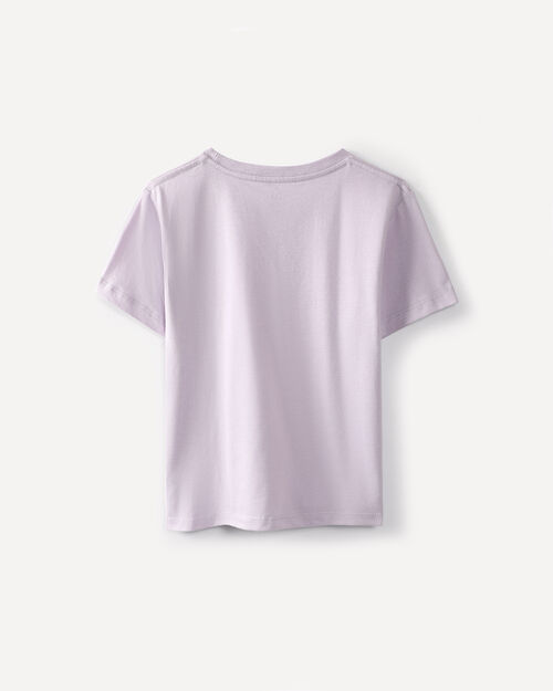 Playera Lila Oversize