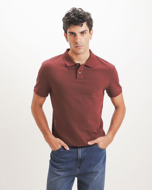Polo Roja Textura