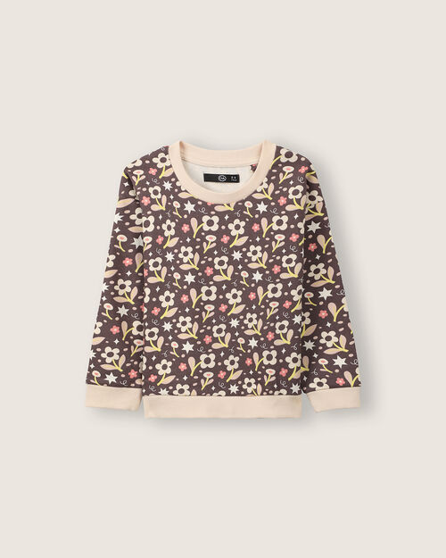 Sudadera Estampada Flores