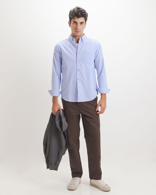 Camisa Azul Regular