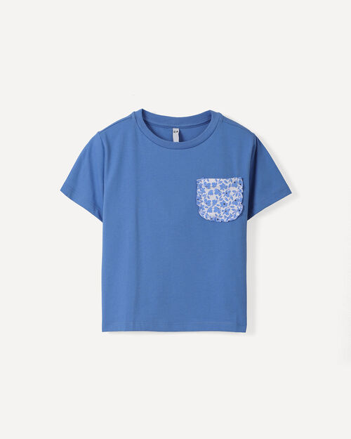 Playera Bolsillo Estampado