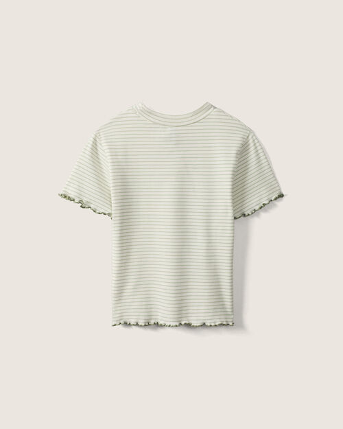 Playera Manga Corta Rayas