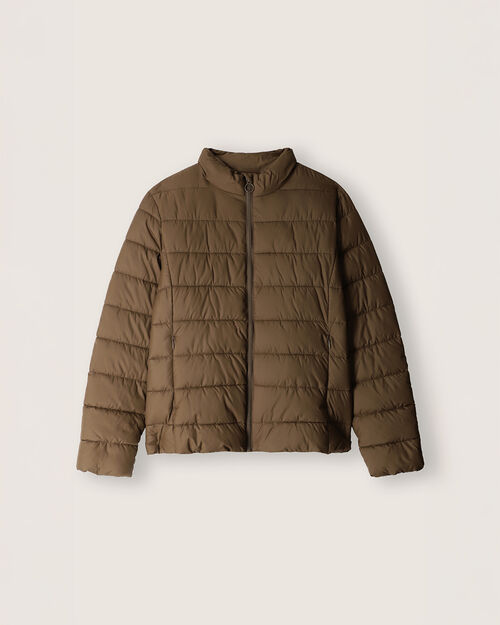 Chamarra Impermeable Café