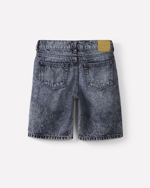 Bermuda Fit Straight Azul