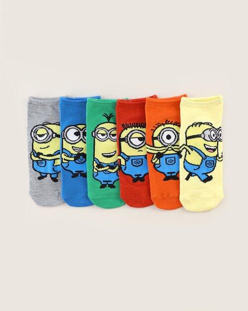 Pack 6 Calcetines Minions